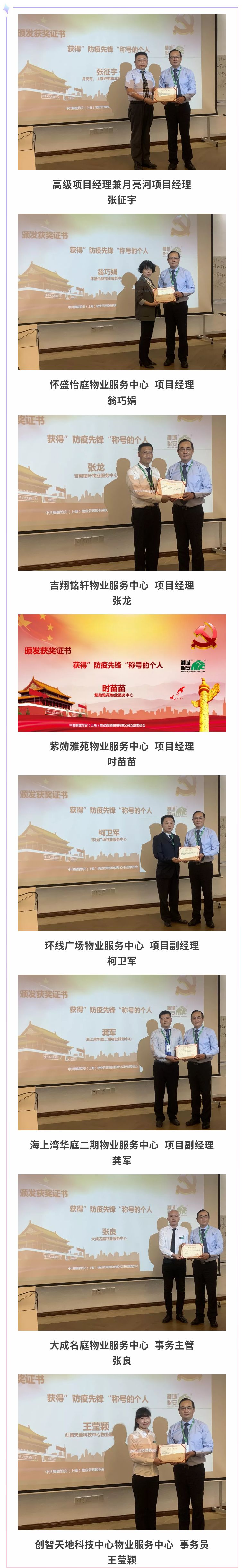 獅城怡安黨支部召開“新冠肺炎”防疫工作表彰大會