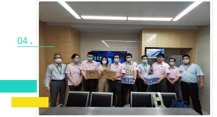 致敬高溫下堅(jiān)守的你們！獅城怡安開展高溫慰問送清涼活動(dòng)
